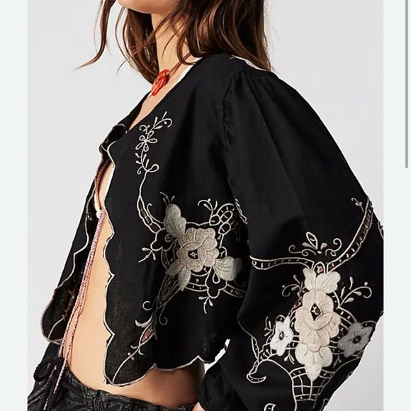 Free People Valencia Cotton Jacket - Picture 2 of 6